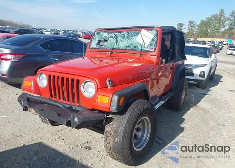2006 Jeep Wrangler Se из США, поврежденный, VIN 1J4FA29S86P700057